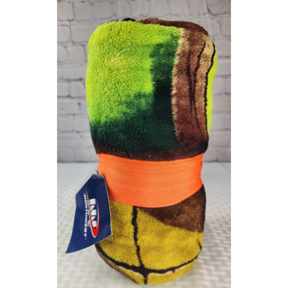 Teenage Mutant Ninja Turtles Plush Throw Blanket 46x60 By Northwest NWT GIFT